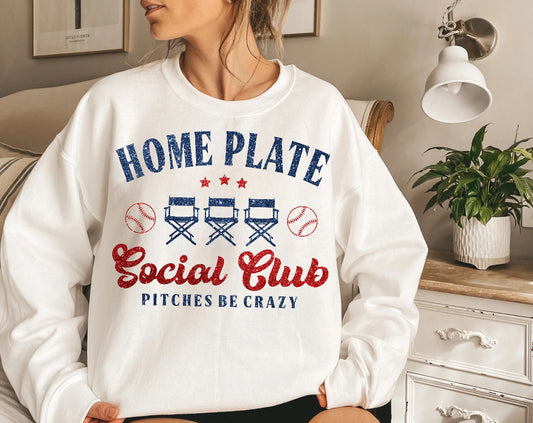 Home Plate Social Club Crewneck Sweatshirt