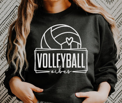 Volleyball Vibes Crewneck Sweatshirt