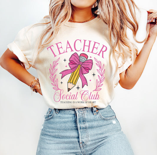 Teacher Social Club Unisex Tee