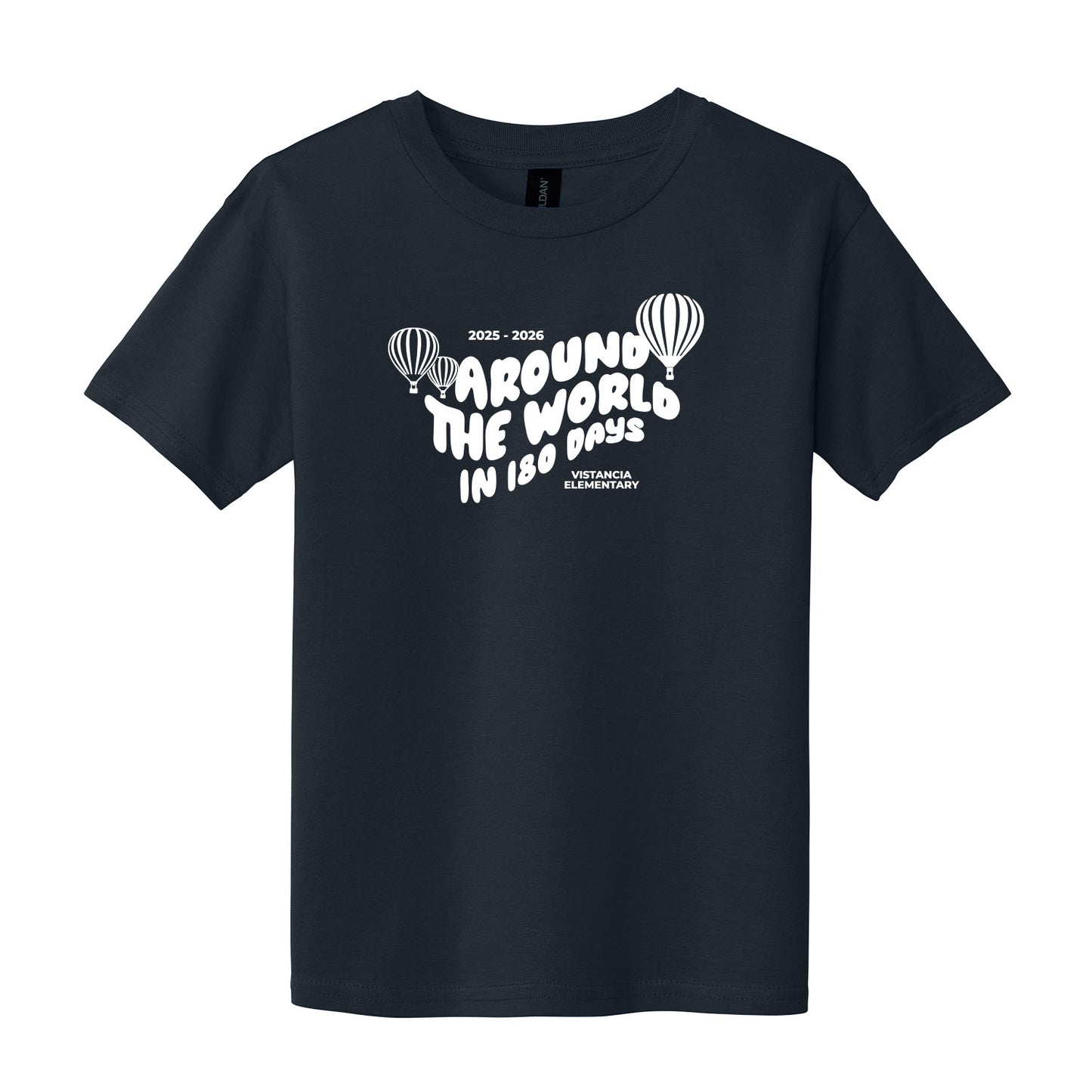 Edwards's 2nd Grade Vistancia Class Shirt (Navy)