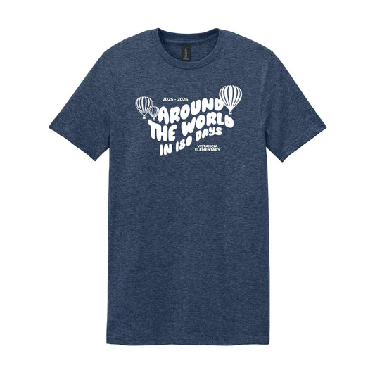 Parrish's 6th Grade Vistancia Class Shirt (Heather Navy)