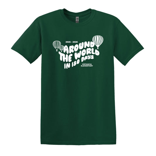 Mwangi's 8th Grade Vistancia Class Shirt (Forest Green)