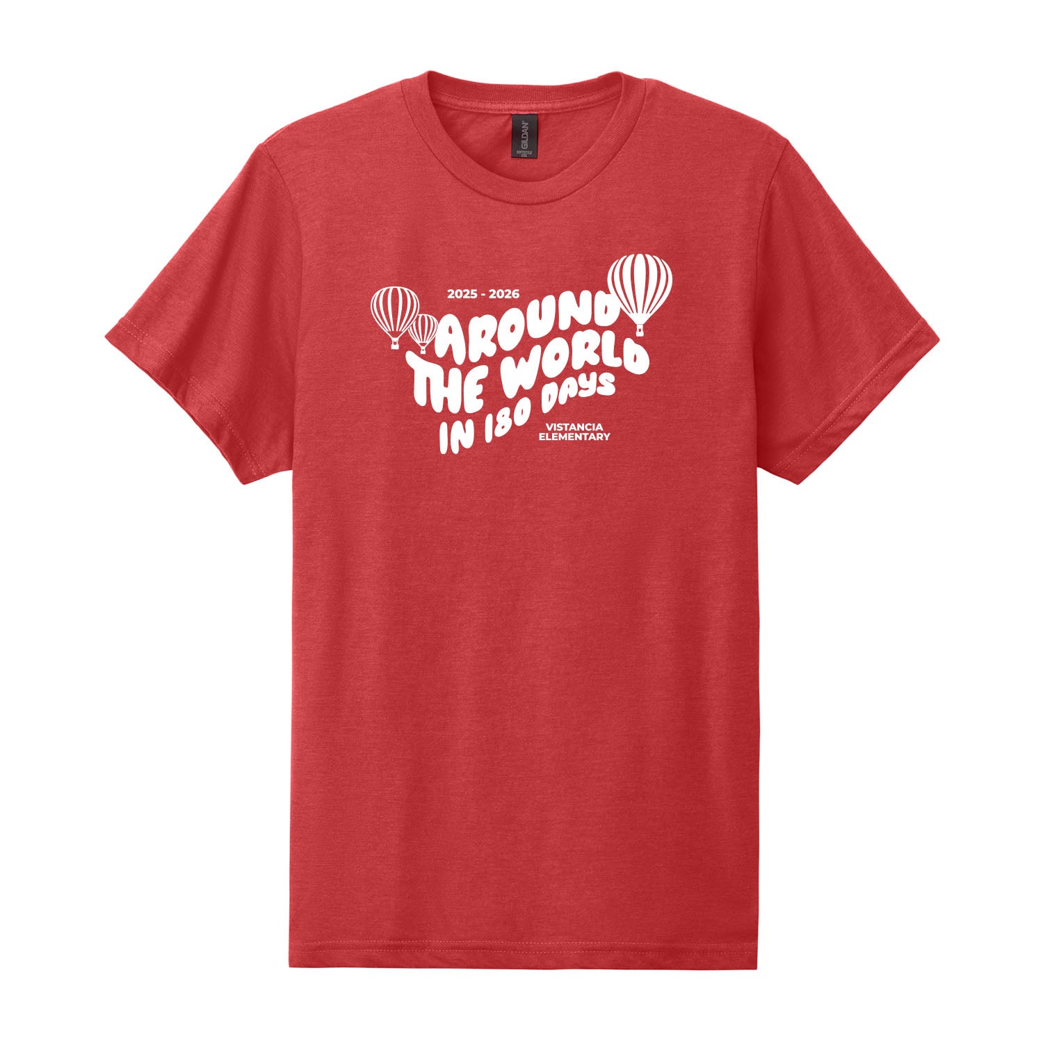 Dayavathy's 7th Grade Vistancia Class Shirt (Red Mist)