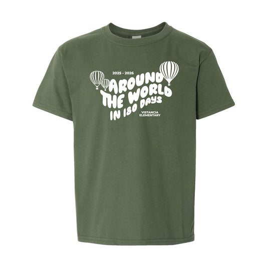 Schefler's 7th Grade Vistancia Class Shirt (Military Green)