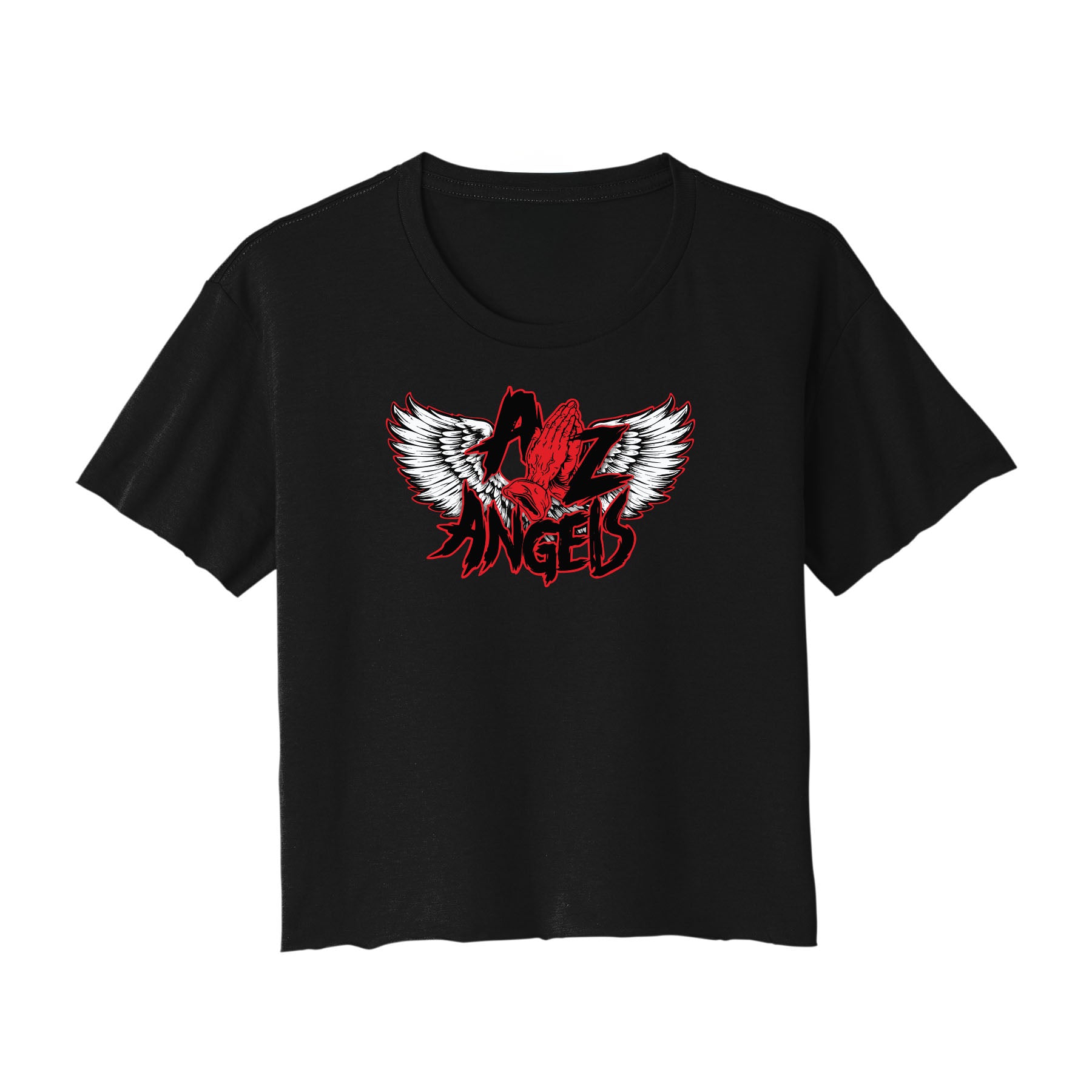 AZ Angels Wings Cropped Tee
