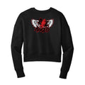 AZ Angels Wings Cropped Crewneck Sweatshirt