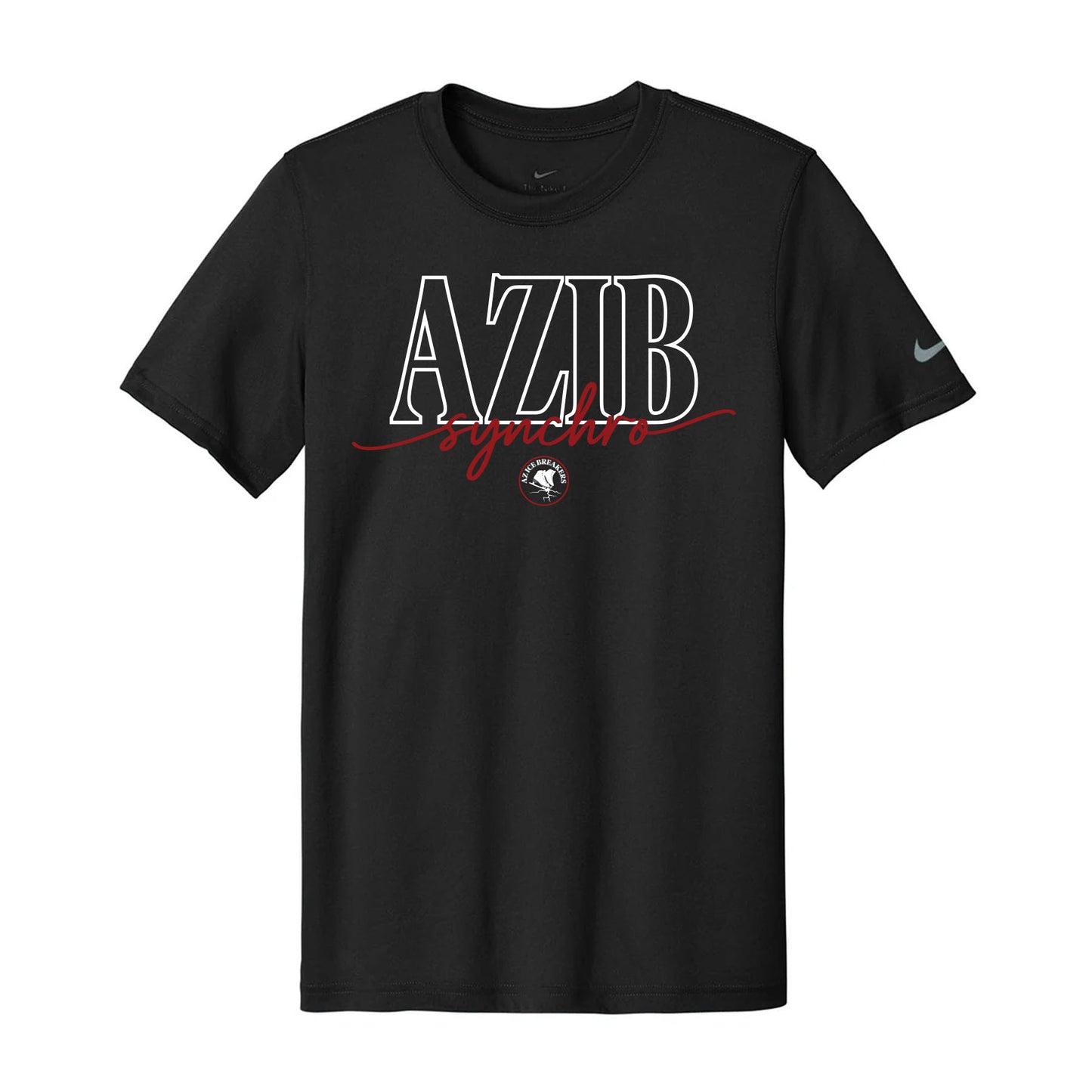 AZ Ice Breakers Script Nike Dri Fit Tee