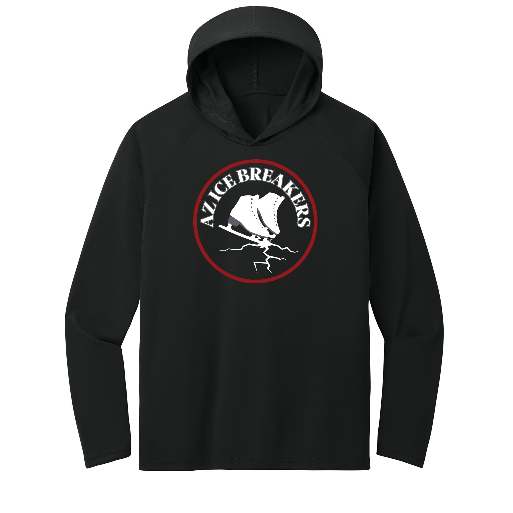 AZ Ice Breakers Seal Performance Hooded Long Sleeve Tee