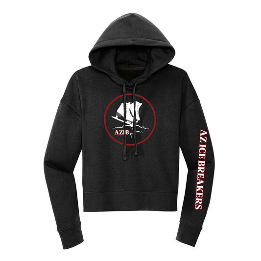 AZ ICE Breakers Cropped Hoodie
