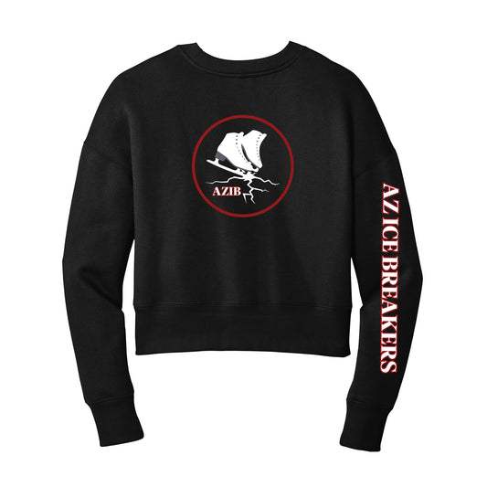 AZ ICE Breakers Cropped Crewneck Sweatshirt