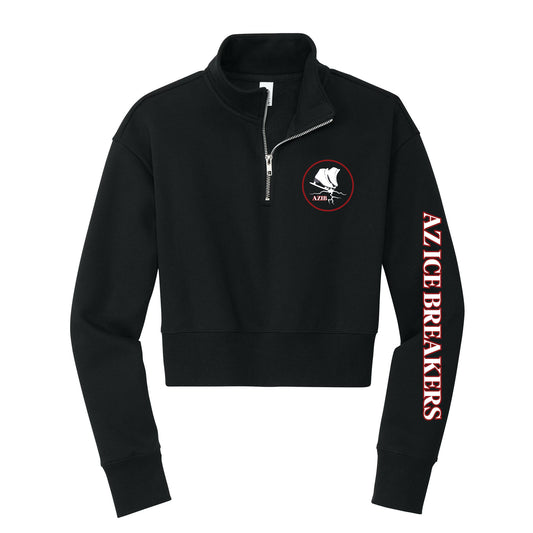 AZ ICE Breakers Cropped 1/4 Zip Fleece