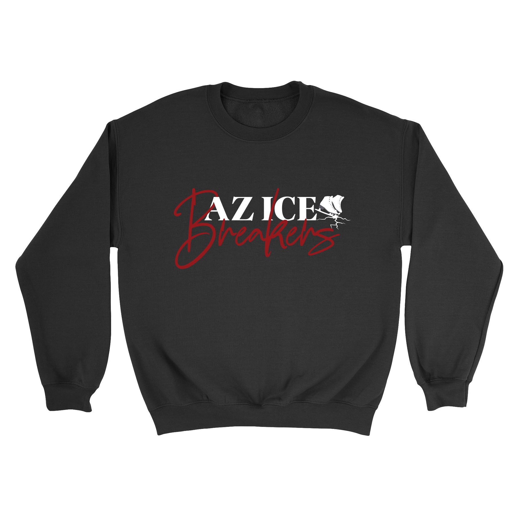 AZ Ice Breakers Stacked Unisex Crewneck Sweatshirt