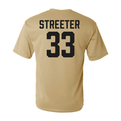 Black Gold Baseball Seal Dri Fit Tee