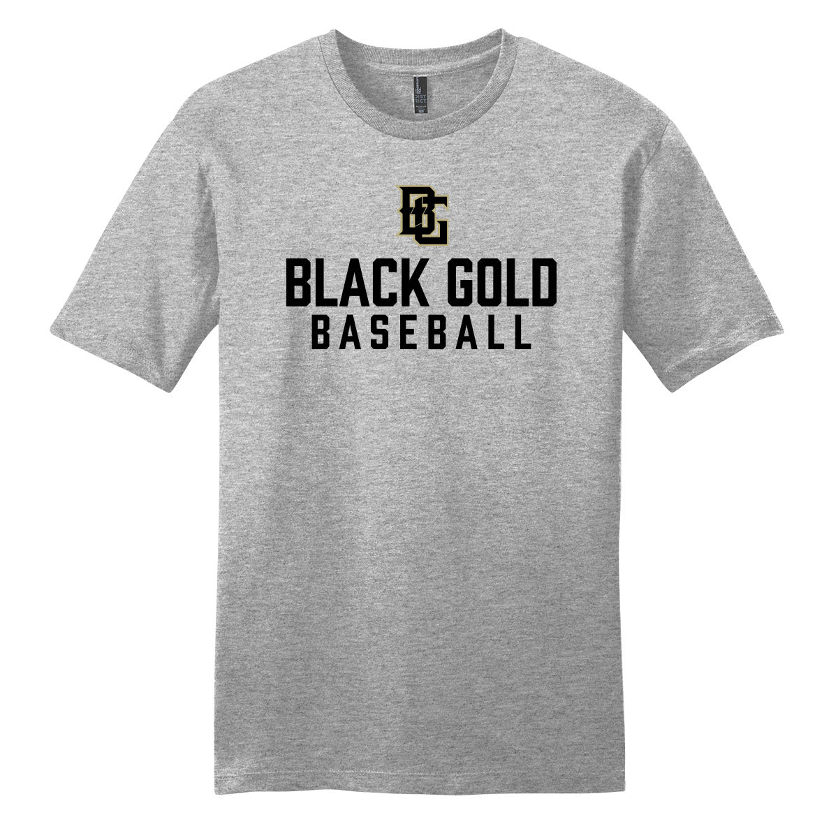 Black Gold Baseball Unisex Tee