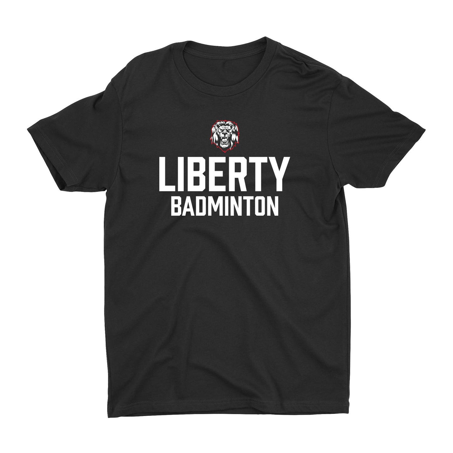 Liberty Badminton Stacked Unisex Tee