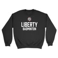 Liberty Badminton Stacked Unisex Crewneck Sweatshirt