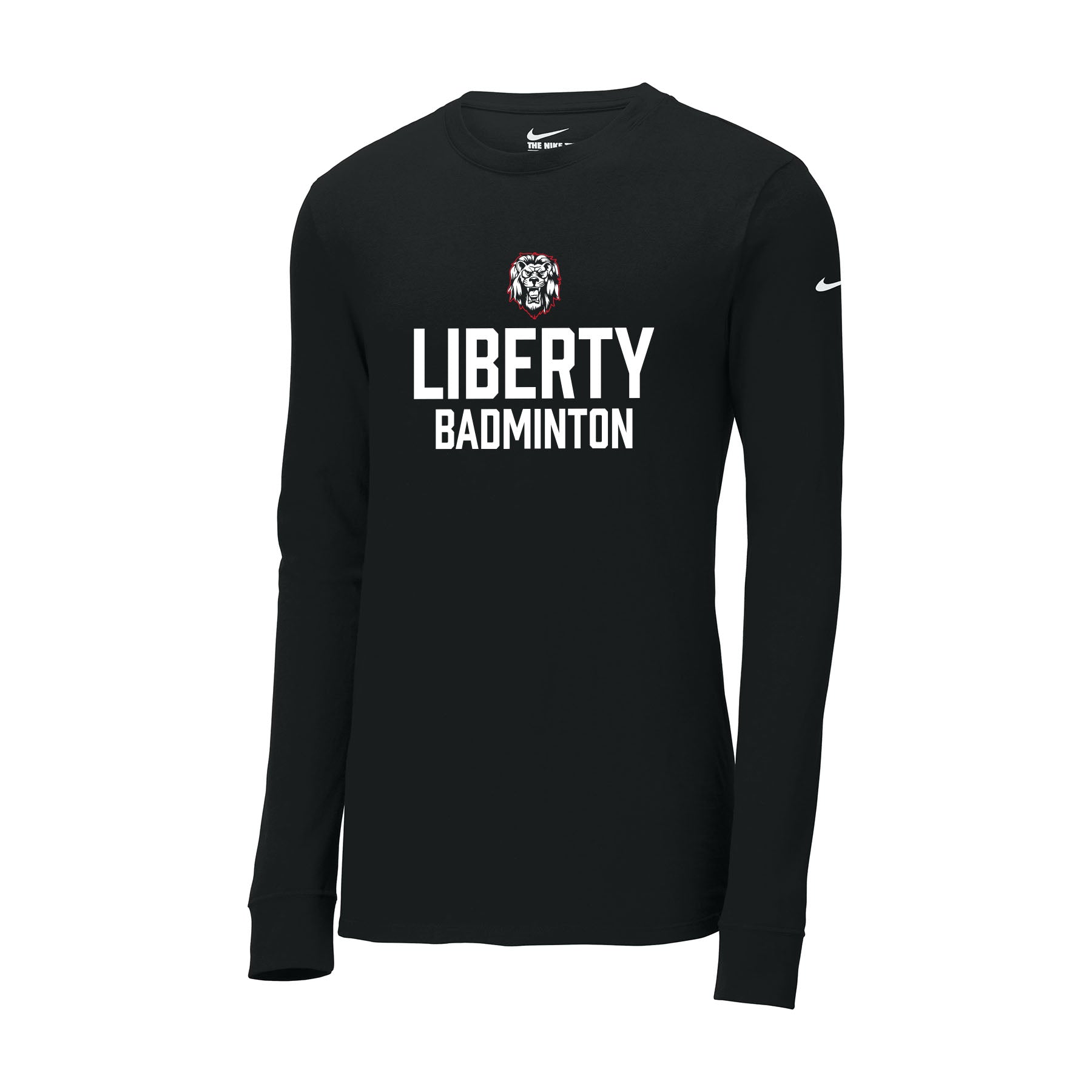 Liberty Badminton Stacked Nike Long Sleeve Tee