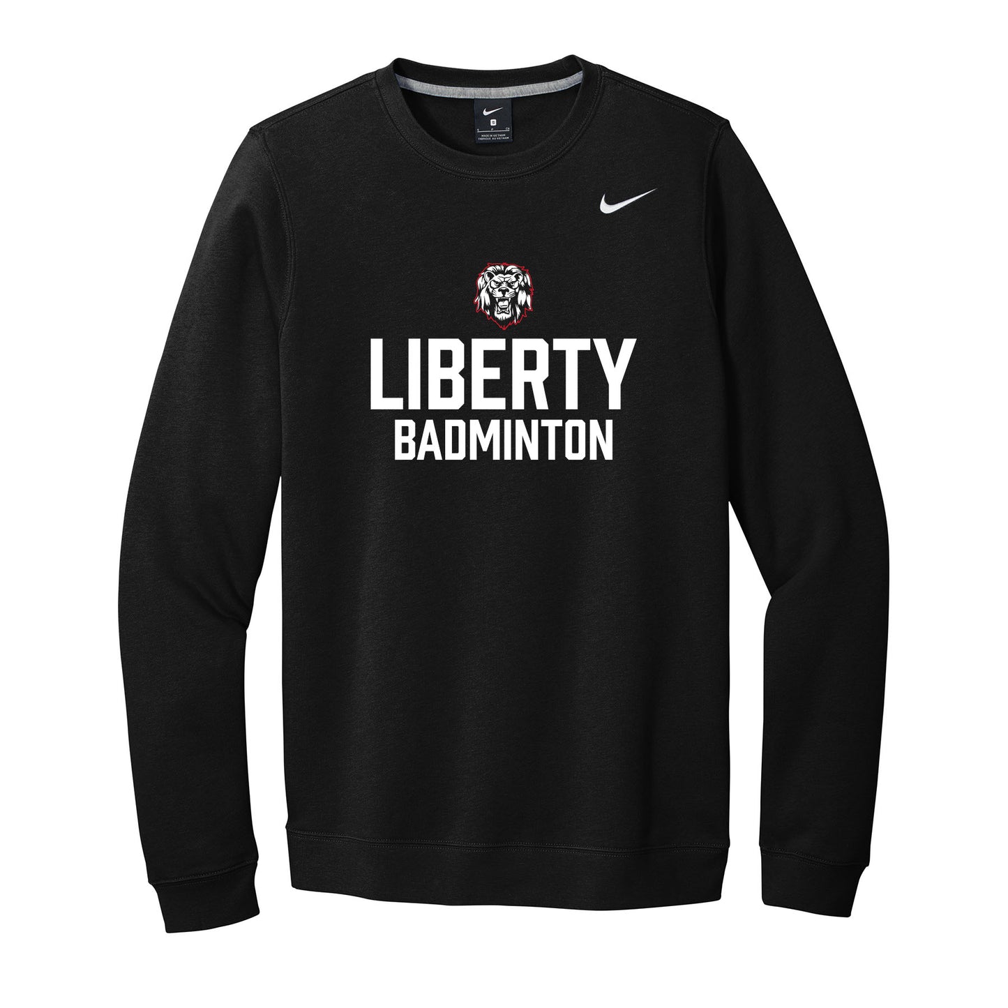 Liberty Badminton Stacked Nike Crewneck Sweatshirt