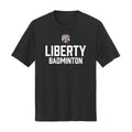 Liberty Badminton Stacked Dri Fit Tee