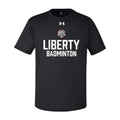 Liberty Badminton Stacked Under Armour Tee