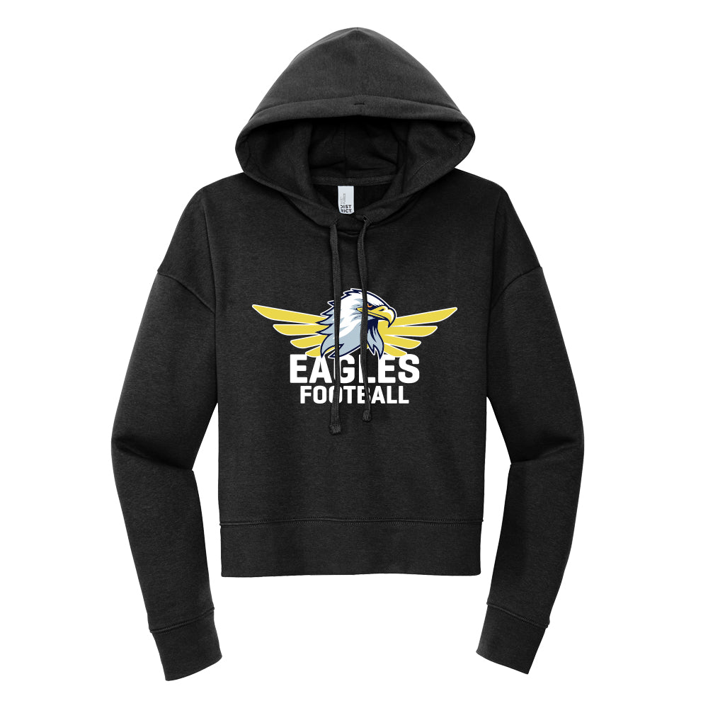 Eagles Football Cropped Hoodie