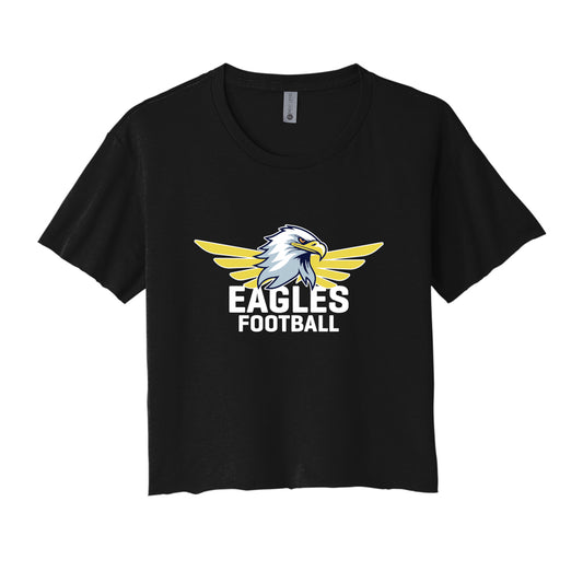 Eagles Football Cropped Tee