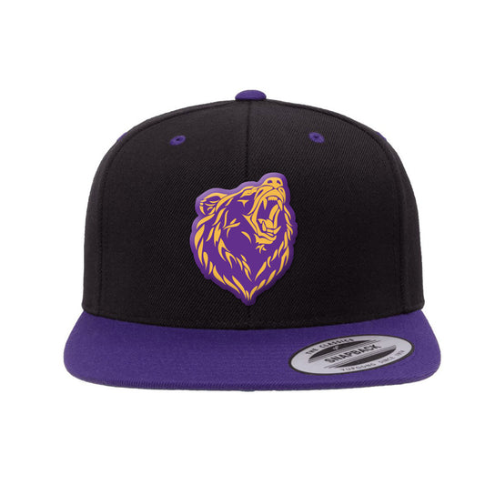 Zuni New Era Black and Purple Flat Bill Snapback