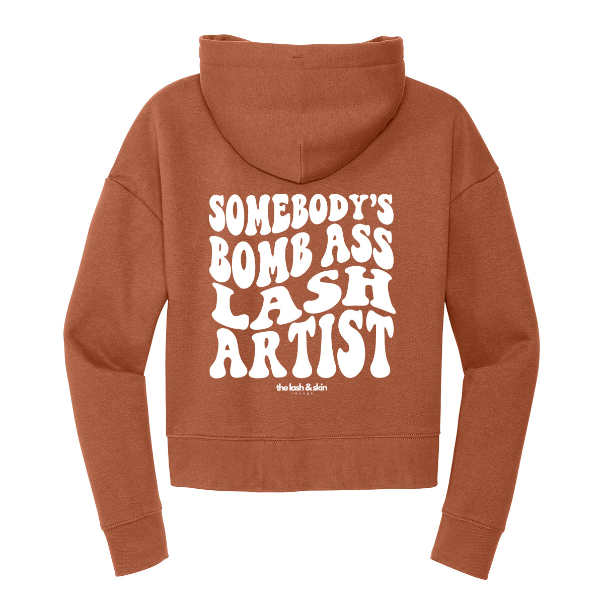 Lash Artist Cropped Hoodie