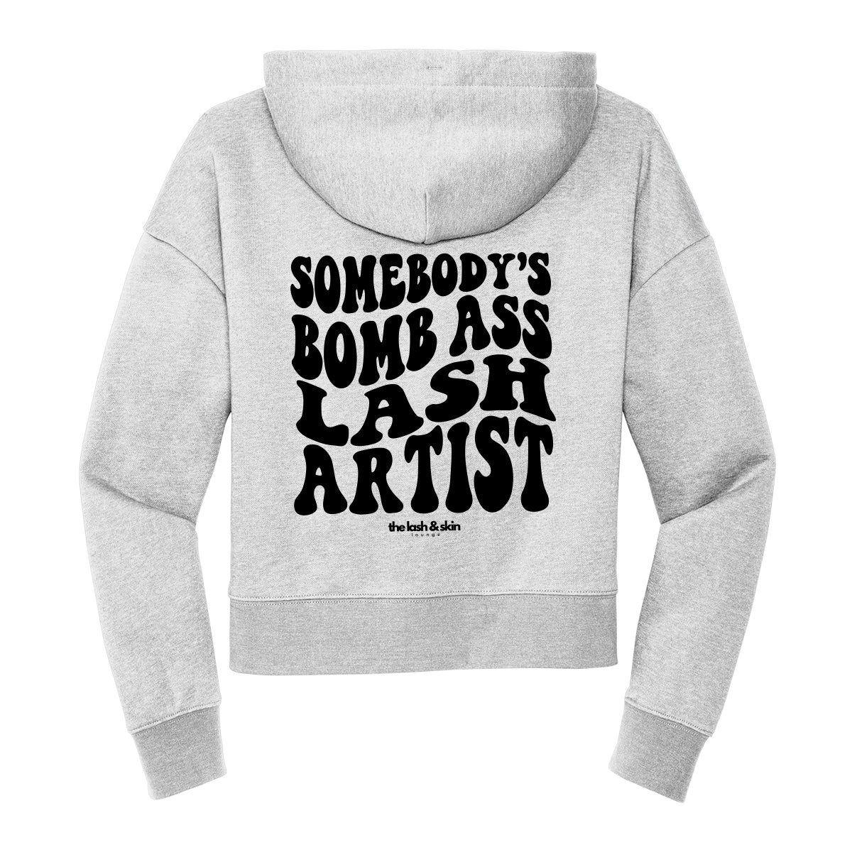 Lash Artist Cropped Hoodie