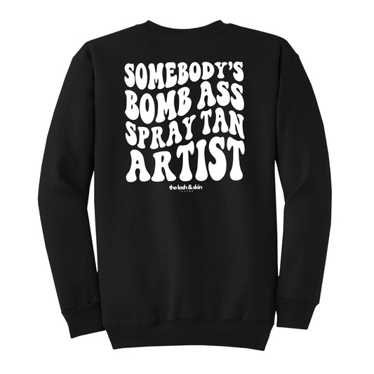 Spray Tan Artist Crewneck Sweatshirt