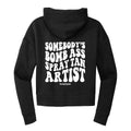 Spray Tan Artist Cropped Hoodie