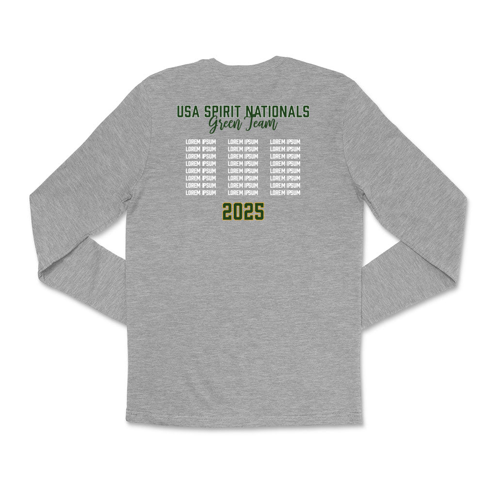 Brea O Green Team Long Sleeve Tee