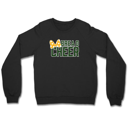 Brea O Cheer-Bow Crewneck Sweatshirt