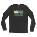 Brea O Cheer- Bow Long Sleeve Tee