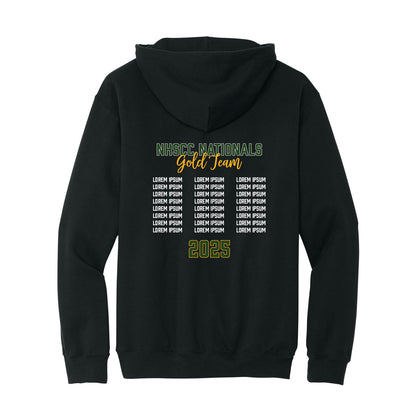 Brea O Cheer Gold Team Hoodie