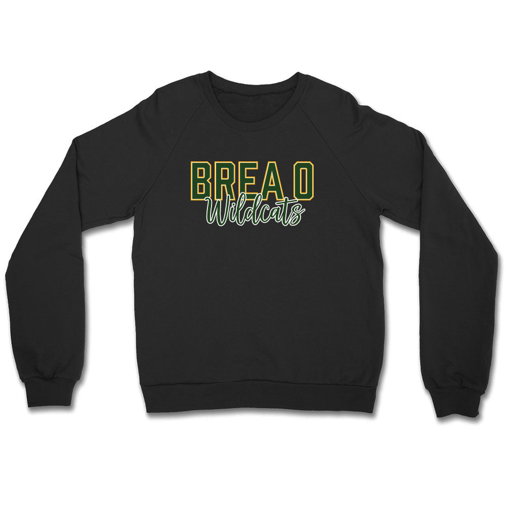 Brea O Gold Team Crewneck Sweatshirt