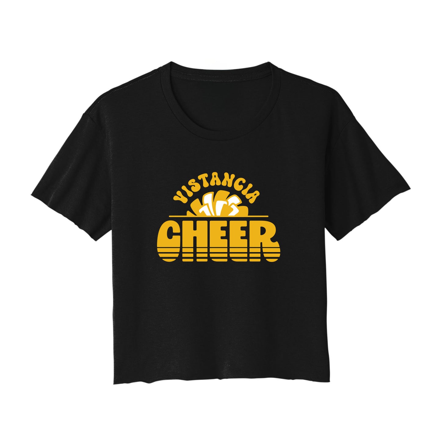 Vistancia Cheer Cropped Tee