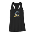 C Pom Script Racerback Tank