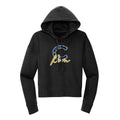 C Pom Cropped Hoodie