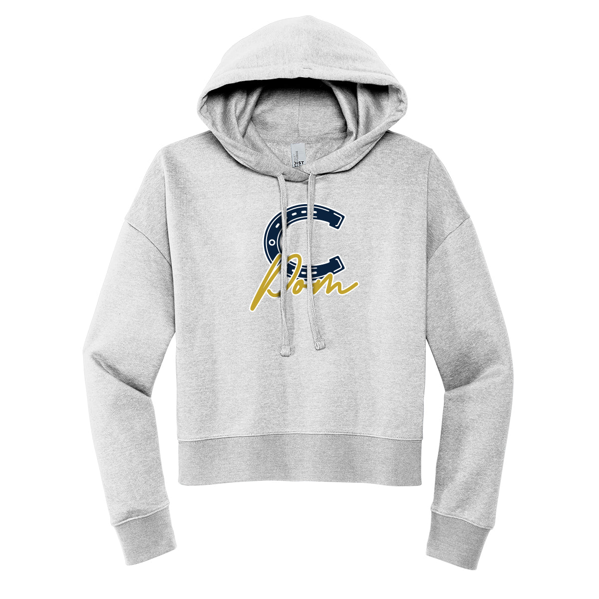 C Pom Cropped Hoodie