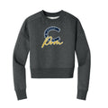 C Pom Cropped Crewneck Sweatshirt
