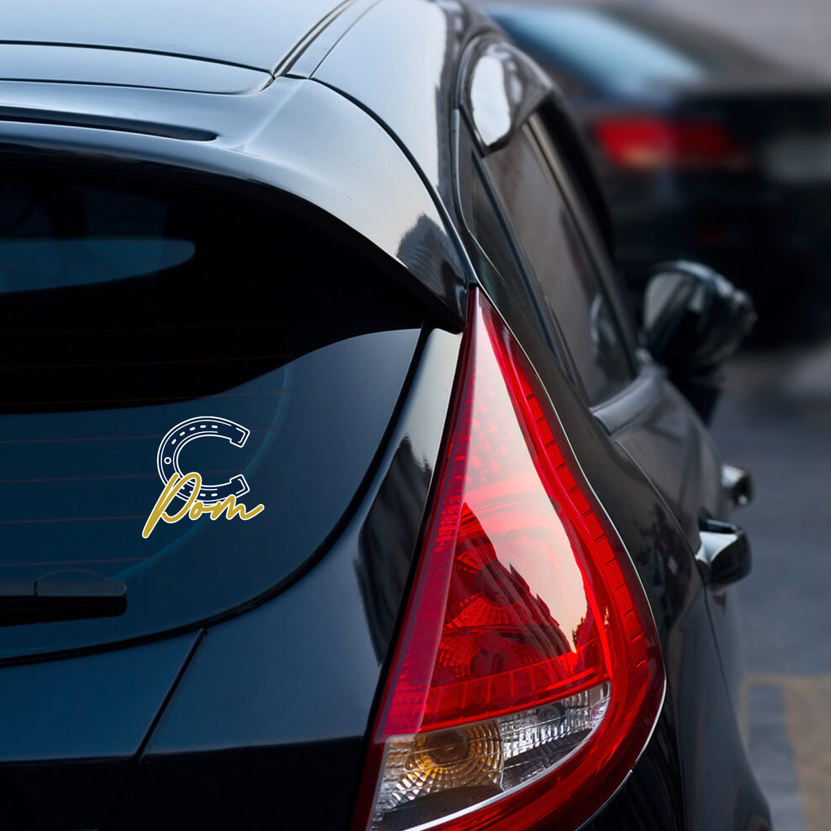 C Pom Sticker