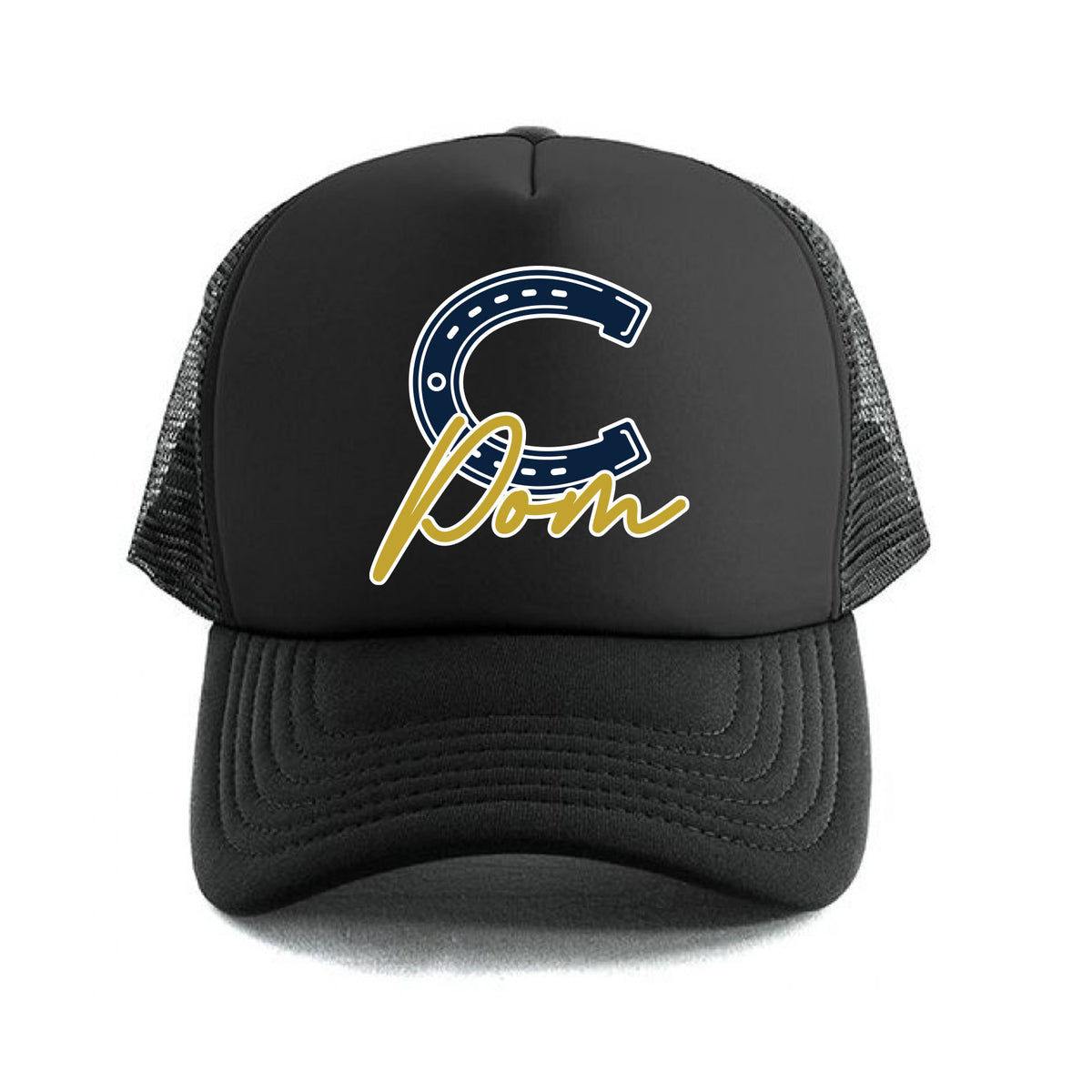 C Pom Trucker Hat