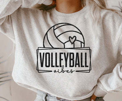 Volleyball Vibes Crewneck Sweatshirt