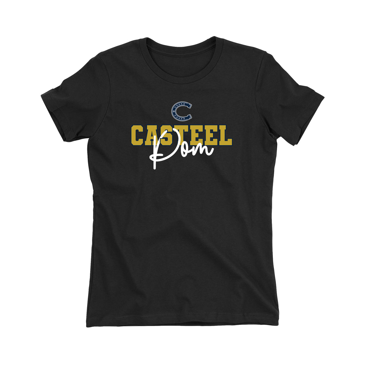 Casteel Pom Women's Fitted Tee