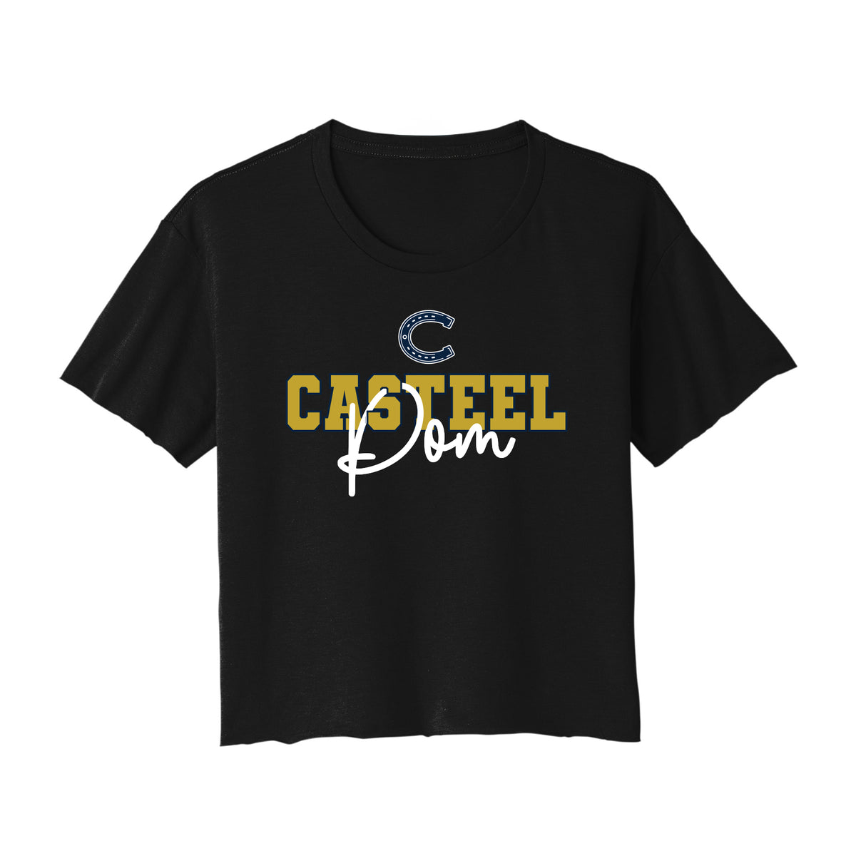 Casteel Pom Cropped Tee