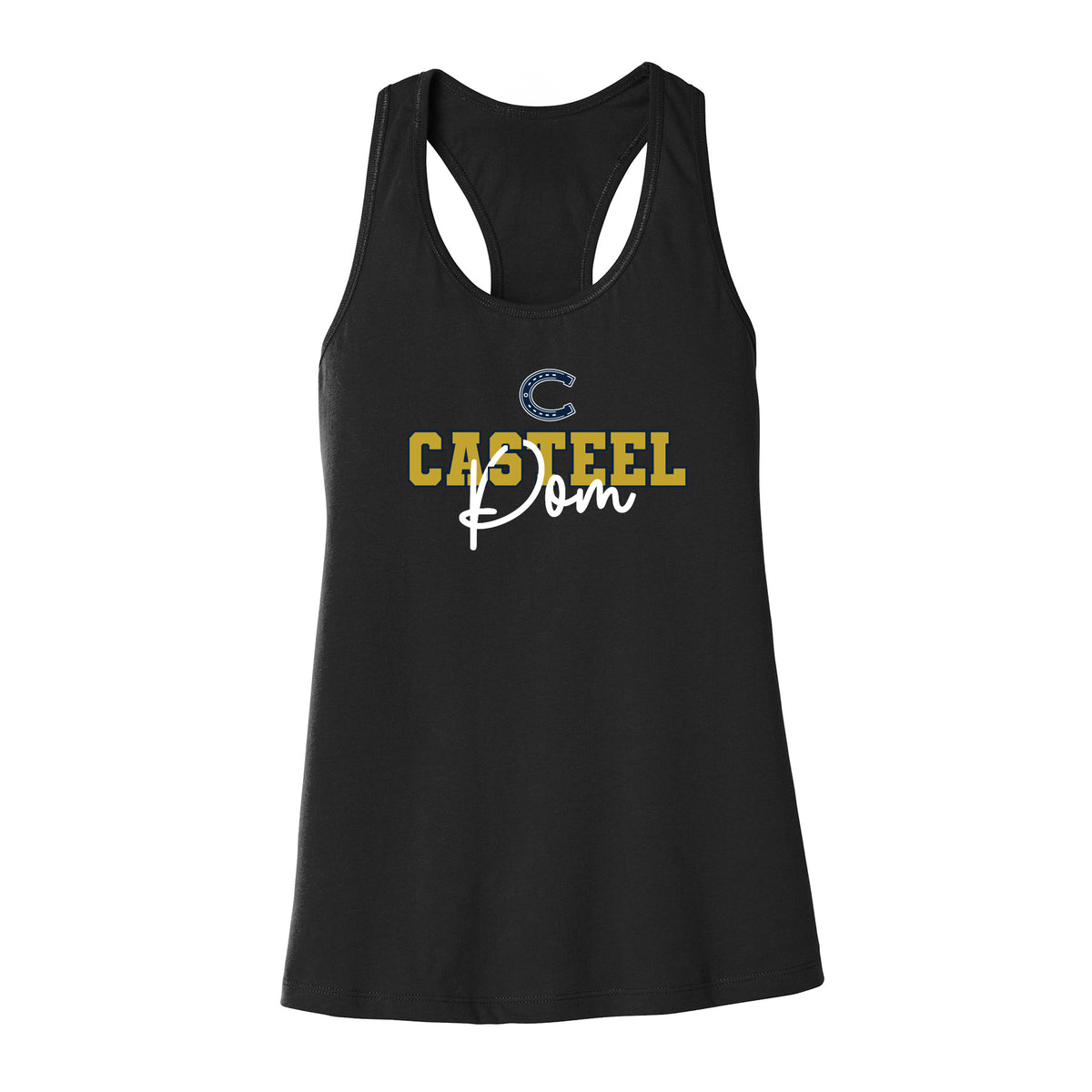 Casteel Pom Racerback Tank
