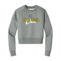 Casteel Pom Cropped Crewneck Sweatshirt