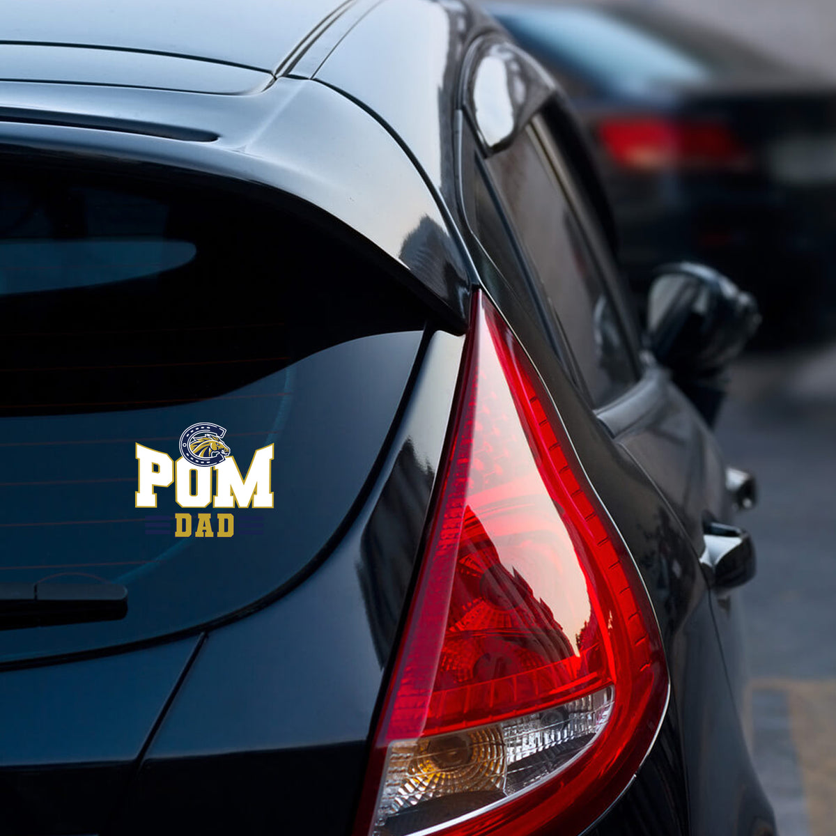 Casteel Pom Dad Sticker