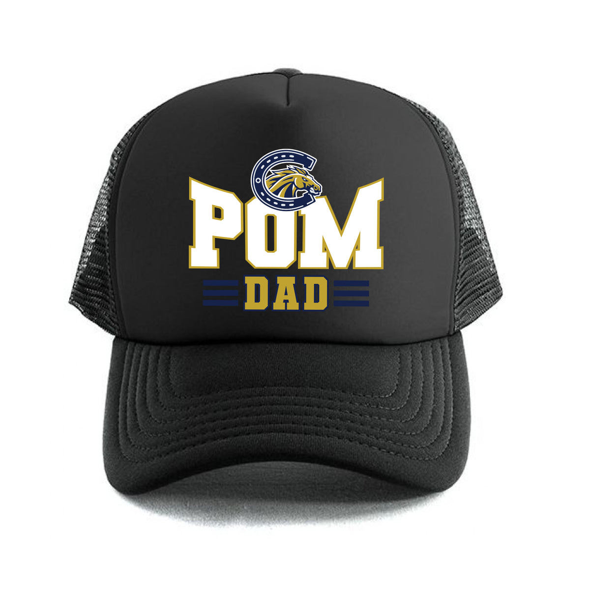 Casteel Pom Dad Trucker Hat